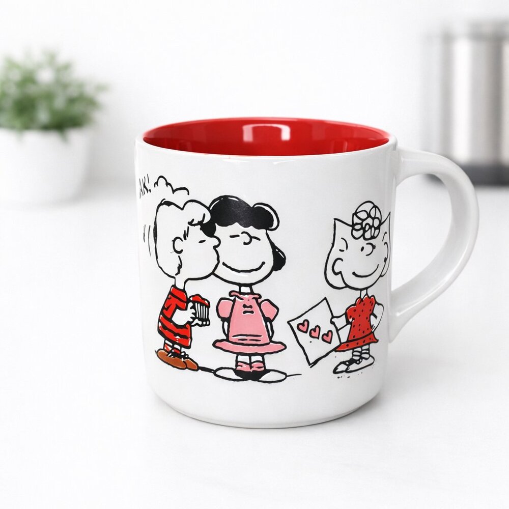 Peanuts Snoopy Valentine Ceramic Mug – Charlie Brown & Friends